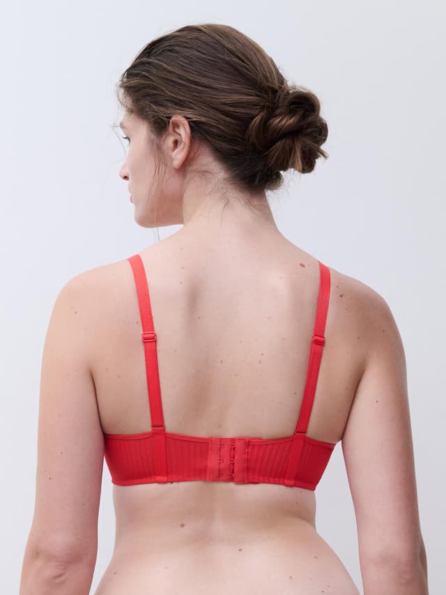 Chantelle Soutien-gorge Coques Push-up - Rouge Cocktail - Spice