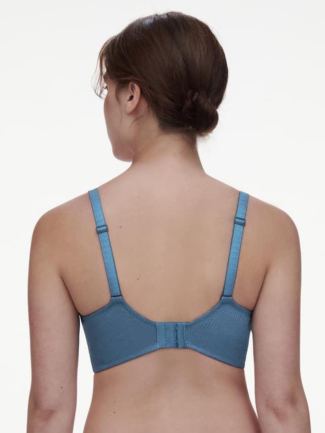Chantelle Soutien-gorge Coques Sans Armature Maintien - Bleu Jeans - Legend