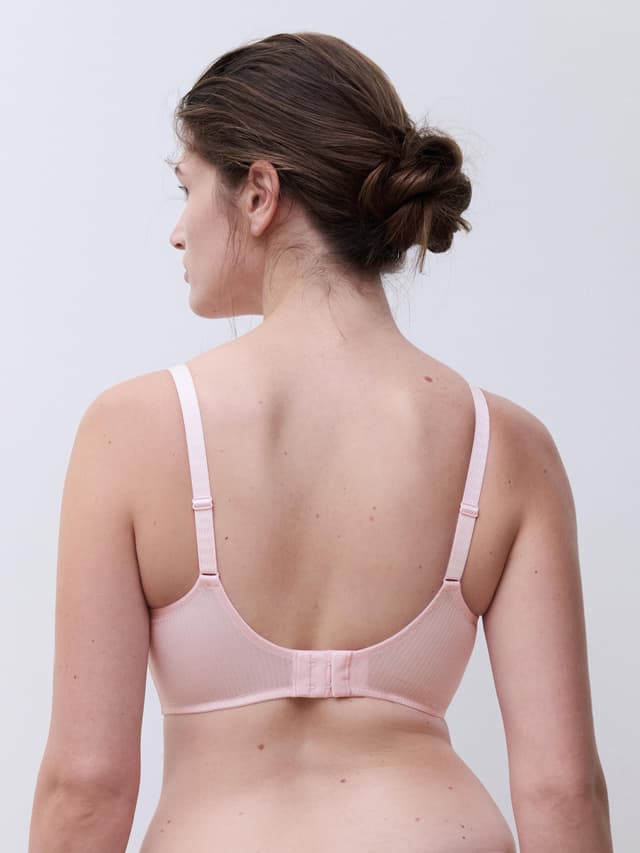 Chantelle Soutien-gorge Coques Sans Armature Maintien - Rose Nymphea / Corail - Legend