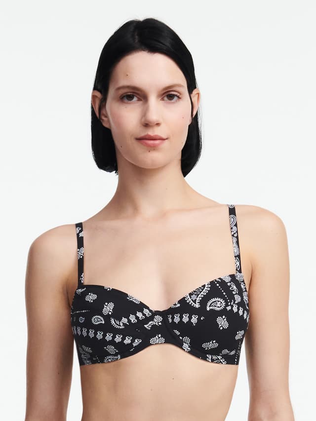 chantelle Soutien-gorge corbeille - Bandana noir - Jamie