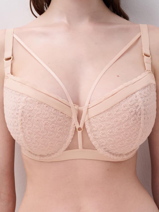 Chantelle Soutien-gorge Corbeille - Beige Doré - Monogram