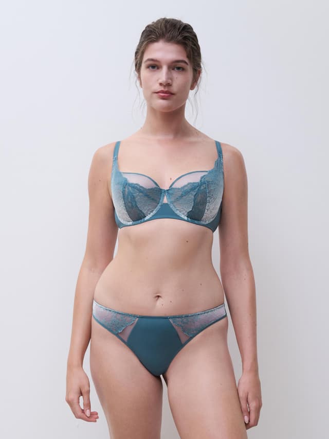 Chantelle Soutien-gorge Corbeille - Bleu Pétrole Dégradé - Crush