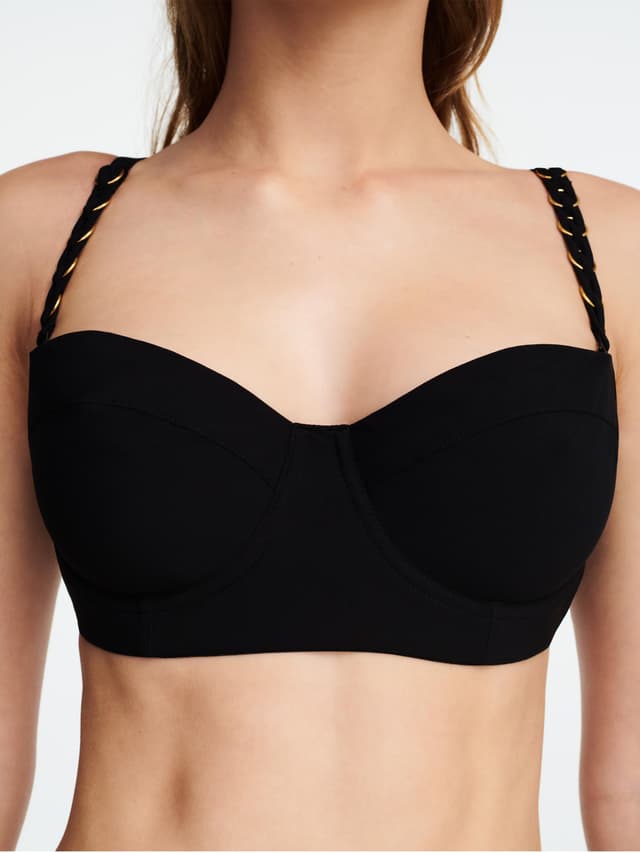 Chantelle Soutien-gorge Corbeille Bretelles Amovibles - Noir - Emblem