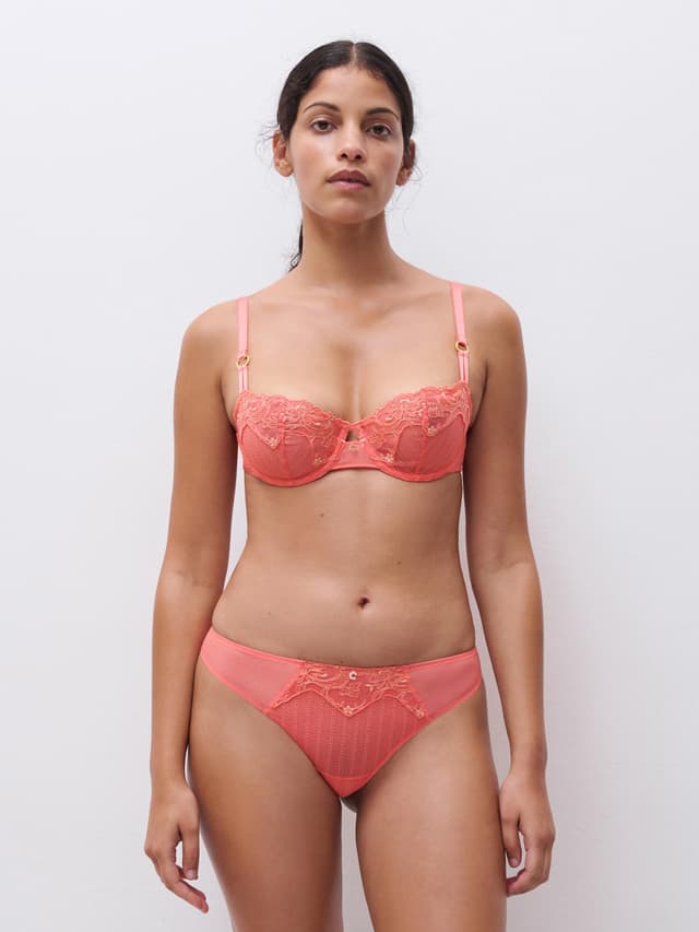 Chantelle Soutien-gorge Corbeille - Corail - Cabaret Sauvage