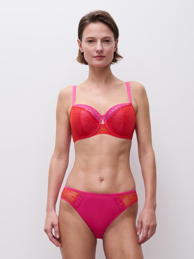 Chantelle Soutien-gorge Corbeille - Flamme / Rose Pitaya - Poison