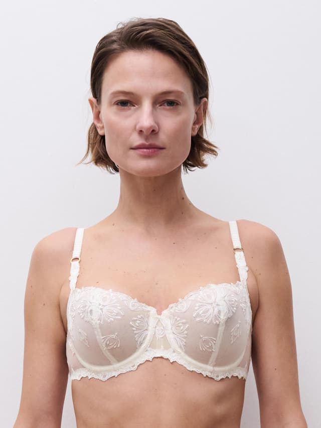 chantelle Soutien-gorge corbeille - Ivoire - Champs Elysées