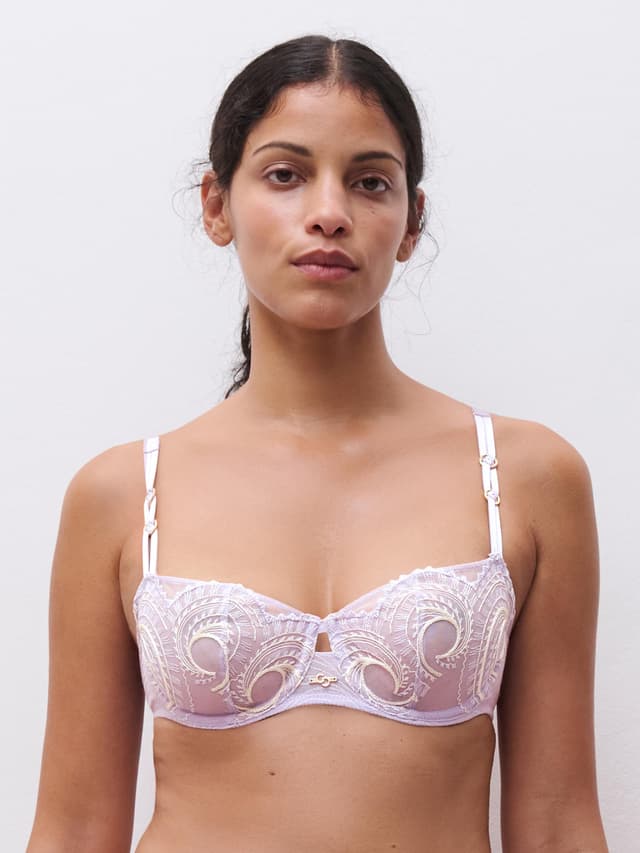 chantelle Soutien-gorge corbeille - Lavandin / Milk - Mystic Dream