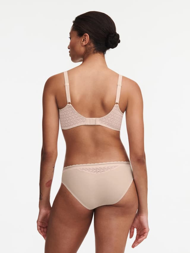 Chantelle Soutien-gorge Corbeille Mémoire De Forme - Beige Doré - Monogram