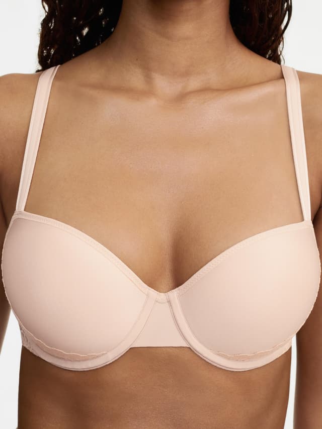 Chantelle Soutien-gorge Corbeille Mémoire De Forme - Beige Doré - Pila