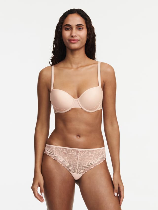 Chantelle Soutien-gorge Corbeille Mémoire De Forme - Beige Doré - Pila