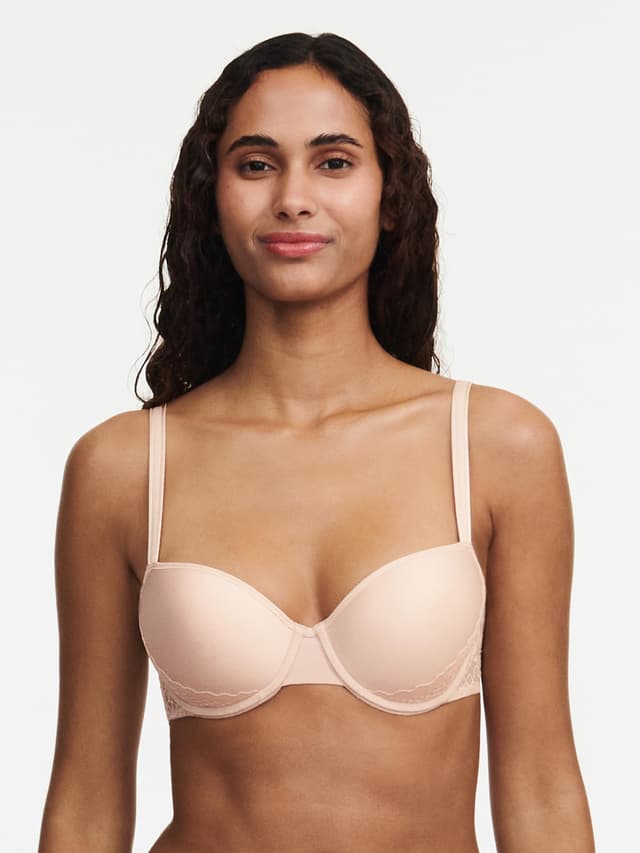 Chantelle Soutien-gorge Corbeille Mémoire De Forme - Beige Doré - Pila
