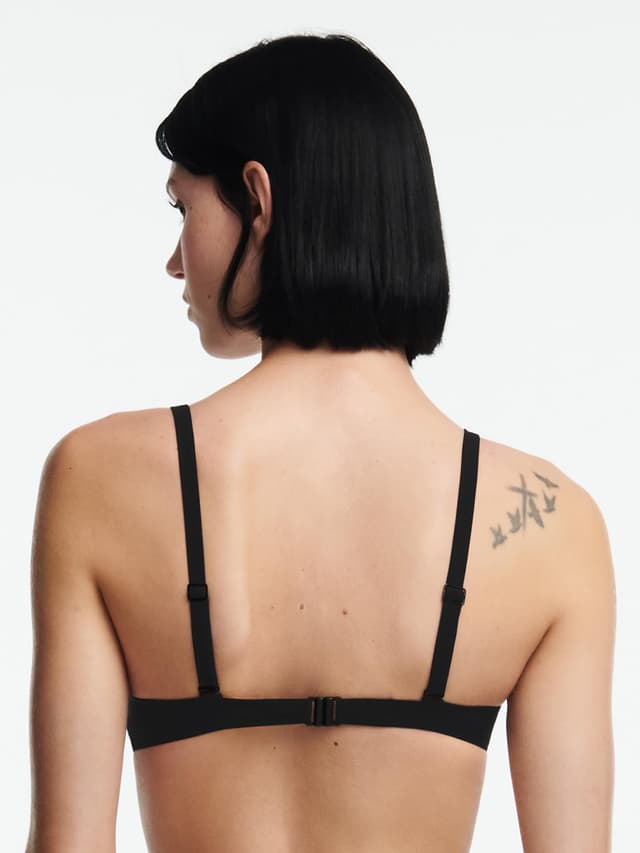 Chantelle Soutien-gorge Corbeille Mémoire De Forme Bretelles Multi-positions - Noir - Emblem