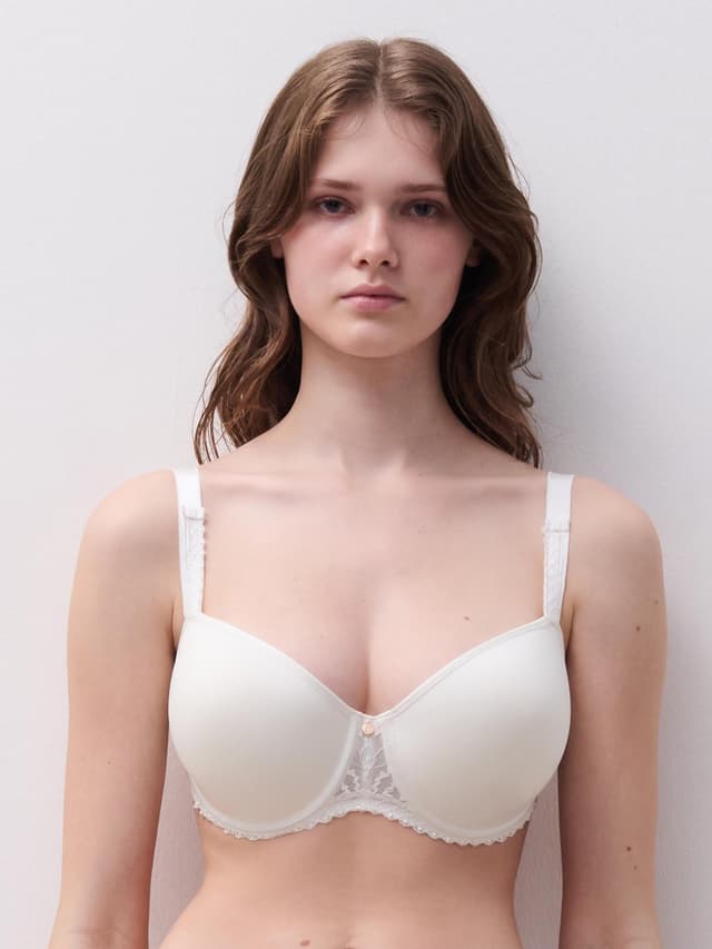 chantelle Soutien-gorge corbeille mémoire de forme - Milk - Every Curve