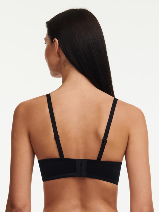 Chantelle Soutien-gorge Corbeille Mémoire De Forme - Noir / Beige Doré - Tattoo Love