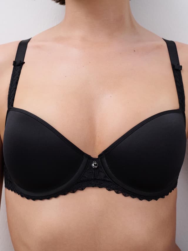 Chantelle Soutien-gorge Corbeille Mémoire De Forme - Noir - Every Curve