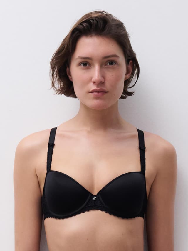 chantelle Soutien-gorge corbeille mémoire de forme - Noir - Every Curve