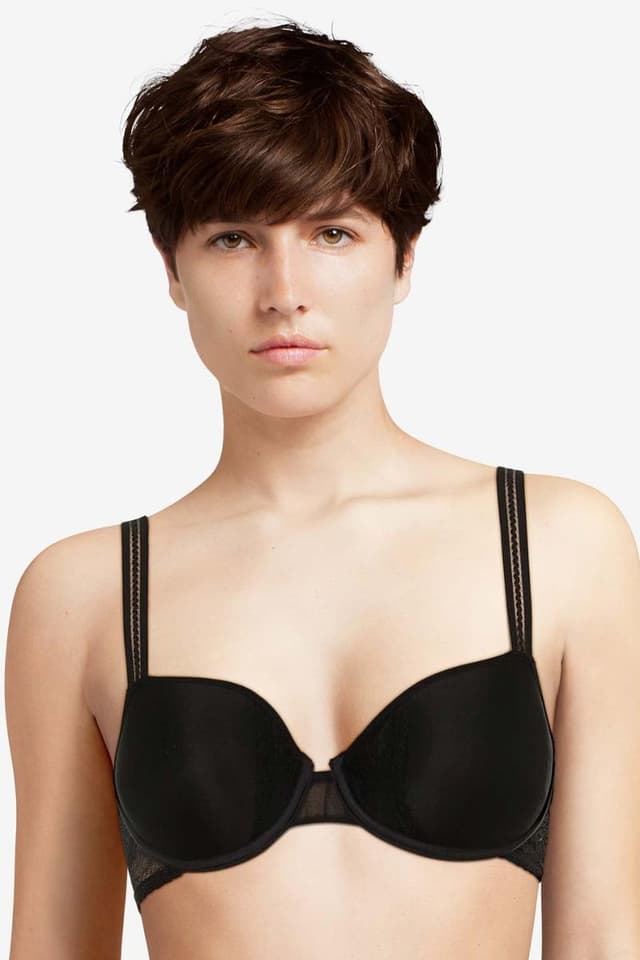 Chantelle Soutien-gorge Corbeille Mémoire De Forme - Noir - Maddie