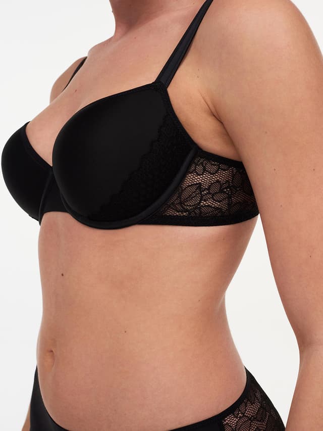 Chantelle Soutien-gorge Corbeille Mémoire De Forme - Noir - Pila