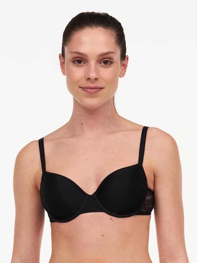 chantelle Soutien-gorge corbeille mémoire de forme - Noir - Pila