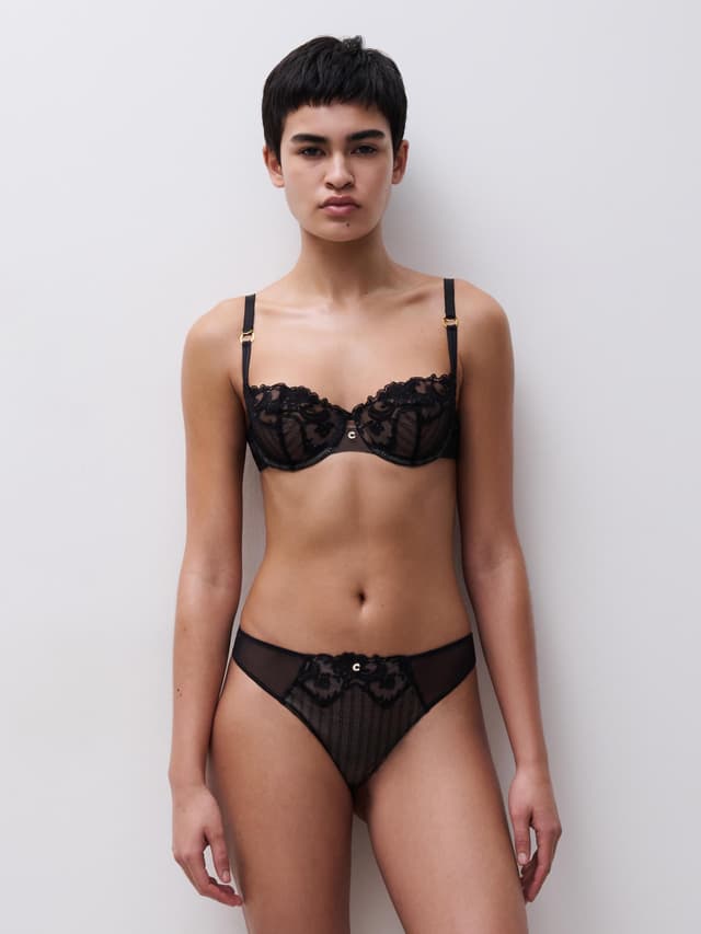 Chantelle Soutien-gorge Corbeille - Noir - Cabaret Sauvage