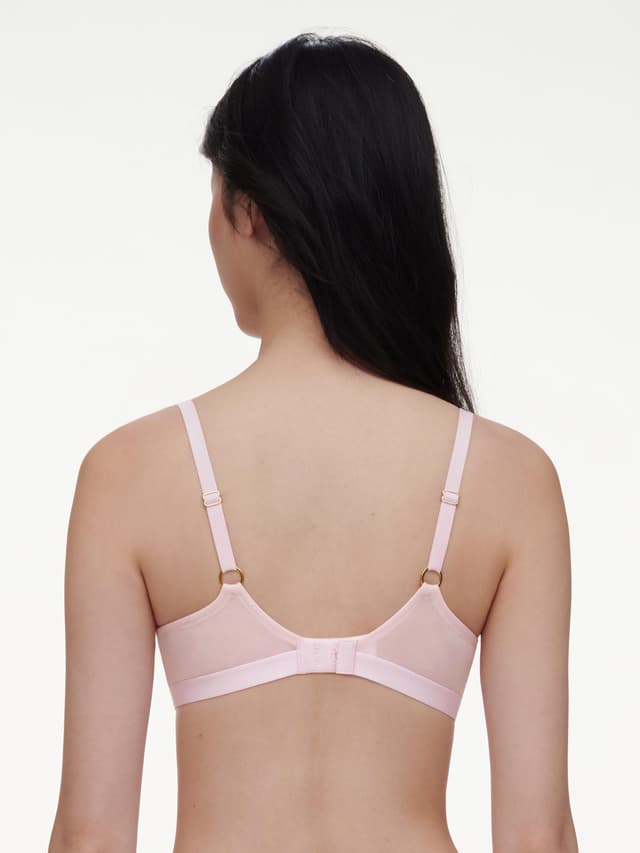 Chantelle Soutien-gorge Corbeille - Rose Nymphea / Lavandin - Monogram