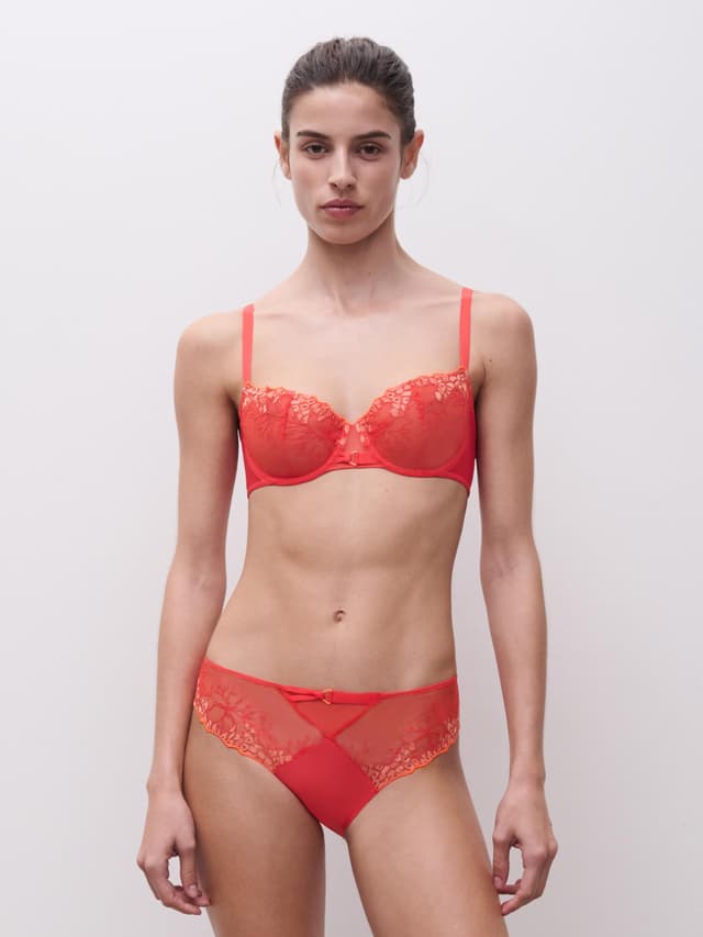 Chantelle Soutien-gorge Corbeille - Rouge Cocktail - Spice