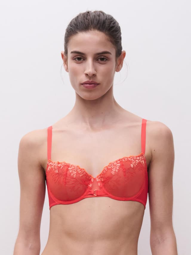 chantelle Soutien-gorge corbeille - Rouge cocktail - Spice
