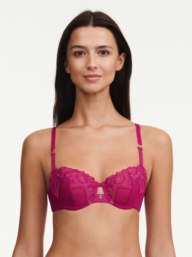 Chantelle Soutien-gorge Corbeille - Rubis - Cabaret Sauvage