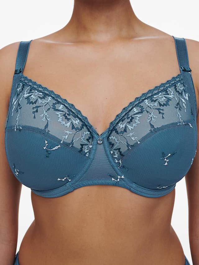 Chantelle Soutien-gorge Emboîtant - Bleu Jeans Camaieu - Every Curve