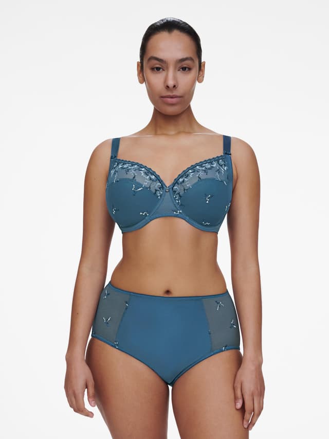 Chantelle Soutien-gorge Emboîtant - Bleu Jeans Camaieu - Every Curve
