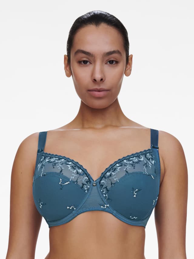 chantelle Soutien-gorge emboîtant - Bleu jeans camaieu - Every Curve