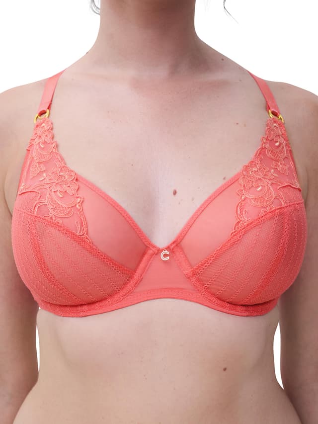 Chantelle Soutien-gorge Emboîtant - Corail - Cabaret Sauvage
