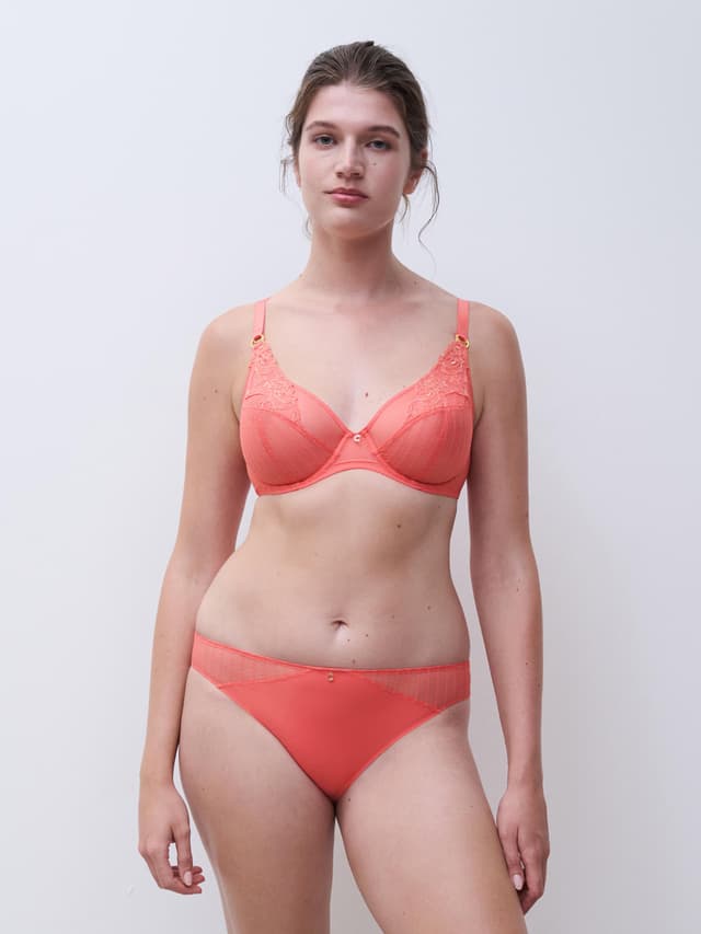 Chantelle Soutien-gorge Emboîtant - Corail - Cabaret Sauvage