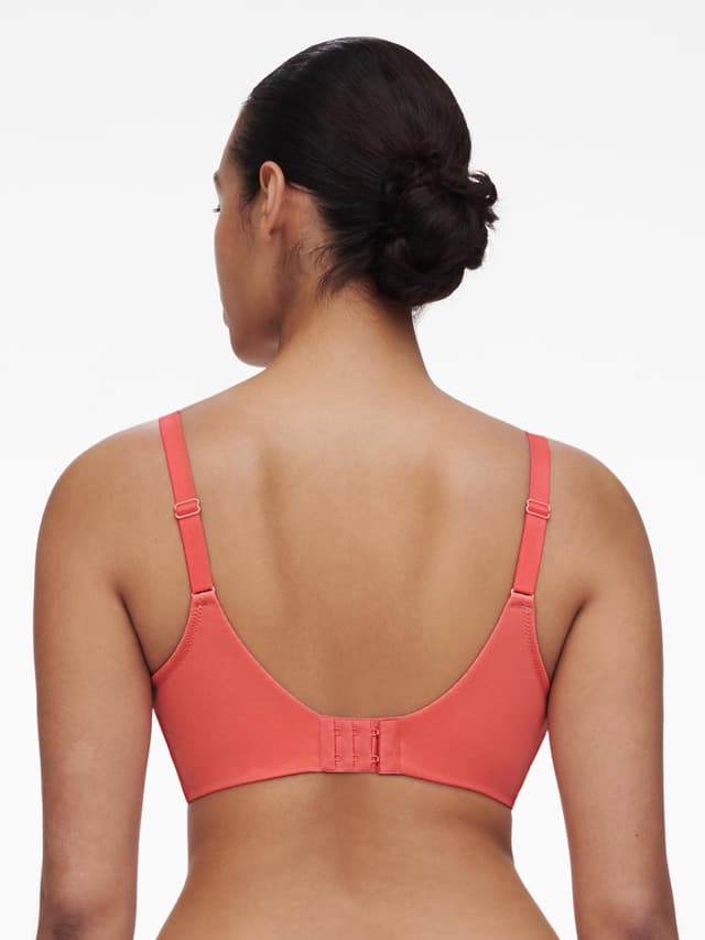 Chantelle Soutien-gorge Emboîtant - Corail - Floral Touch