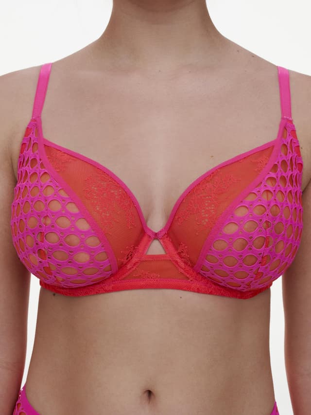 Chantelle Soutien-gorge Emboîtant - Flamme / Rose Pitaya - Poison