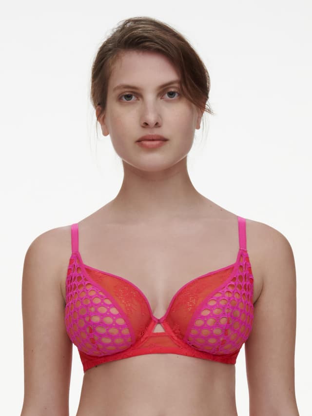 chantelle Soutien-gorge emboîtant - Flamme / Rose pitaya - Poison