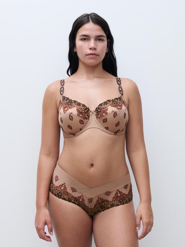 Chantelle Soutien-gorge Emboîtant - Imprimé Félin - Champs Elysées