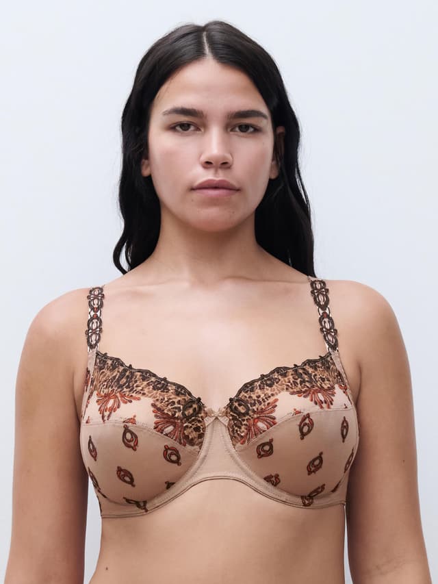 chantelle Soutien-gorge emboîtant - Imprimé Félin - Champs Elysées