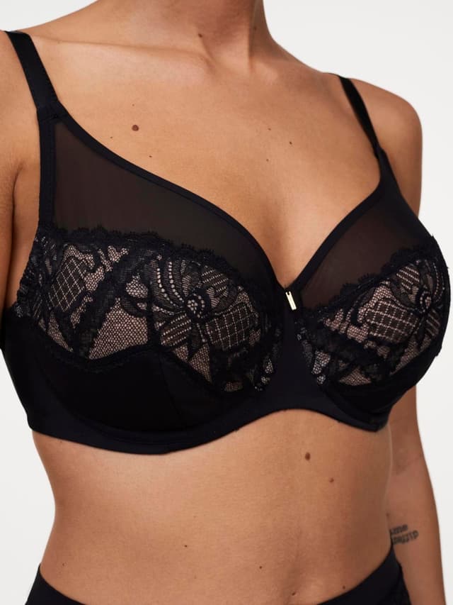 Chantelle Soutien-gorge Emboîtant - Noir - Orangerie Dream