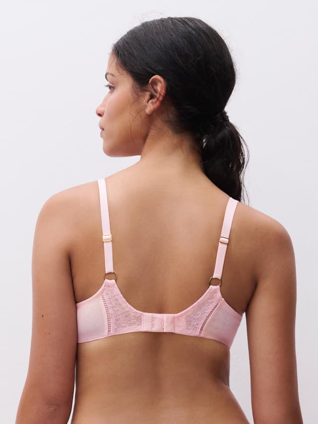 Chantelle Soutien-gorge Emboîtant - Rose Nymphea / Lavandin - Monogram
