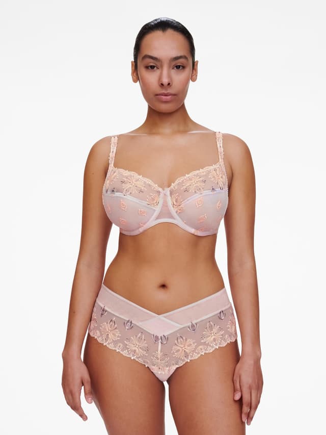 Chantelle Soutien-gorge Emboîtant - Rose Nymphéa Multico - Champs Elysées