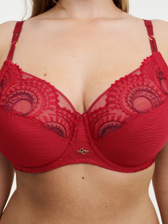 Chantelle Soutien-gorge Emboîtant - Rouge Passion - Mystic Dream