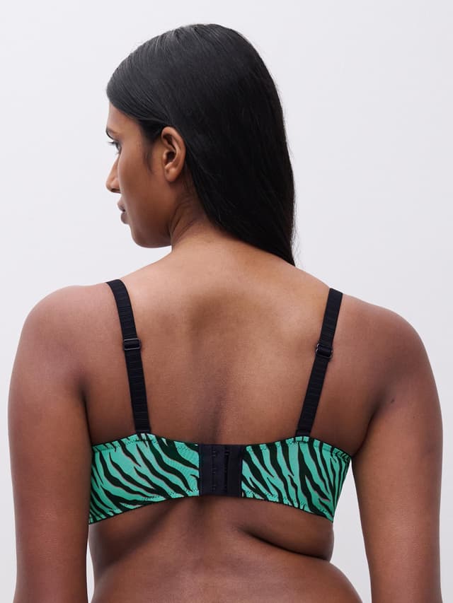 Chantelle Soutien-gorge Emboîtant - Zèbre Emeraude - Pulse
