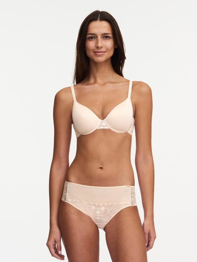 Chantelle Soutien-gorge Mémoire De Forme Emboîtant - Beige Doré - Day To Night