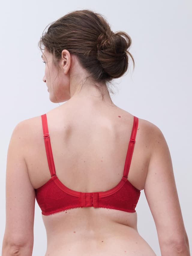 Chantelle Soutien-gorge Mémoire De Forme Emboîtant - Coquelicot - Day To Night