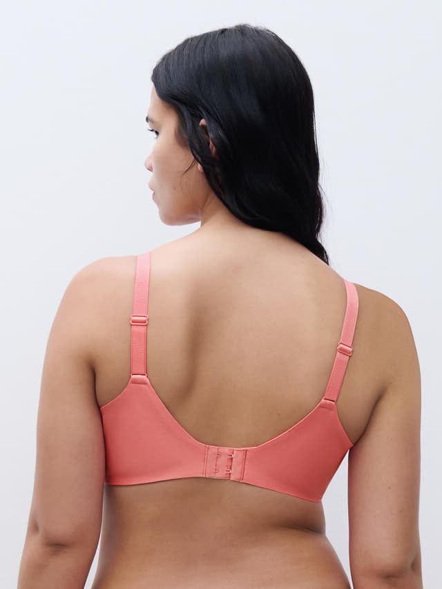 Chantelle Soutien-gorge Mémoire De Forme Emboîtant - Corail - Graphic Support
