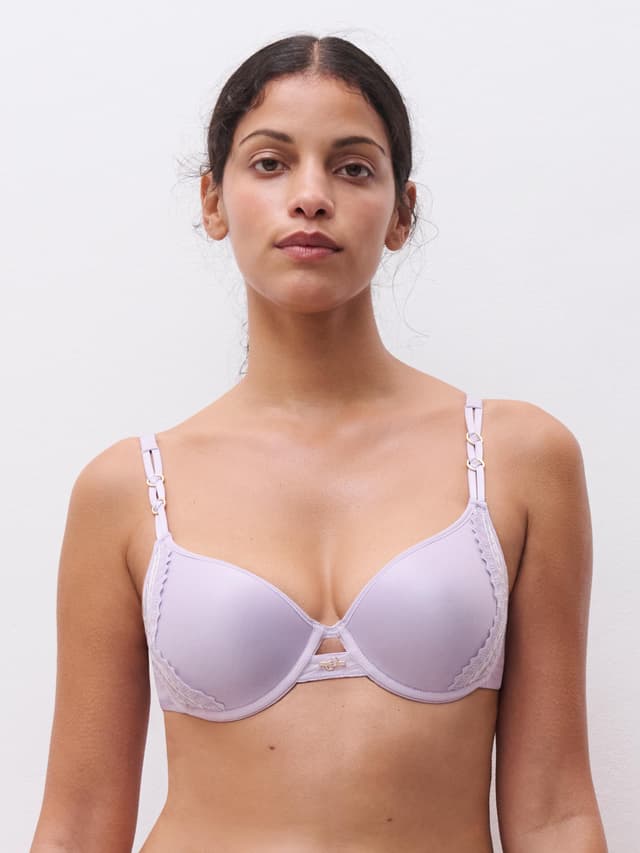 chantelle Soutien-gorge mémoire de forme emboîtant - Lavandin / Milk - Mystic Dream