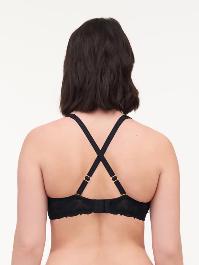 Chantelle Soutien-gorge Mémoire De Forme Emboîtant - Noir - Champs Elysées
