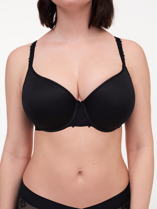 Chantelle Soutien-gorge Mémoire De Forme Emboîtant - Noir - Champs Elysées