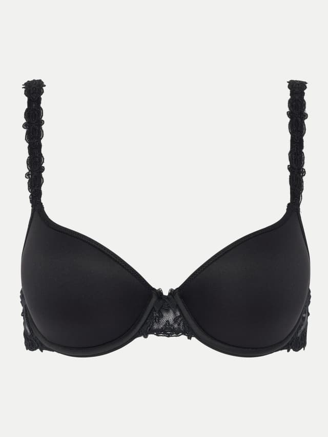 Chantelle Soutien-gorge Mémoire De Forme Emboîtant - Noir - Champs Elysées